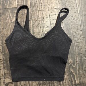 Black Lululemon Align Tank